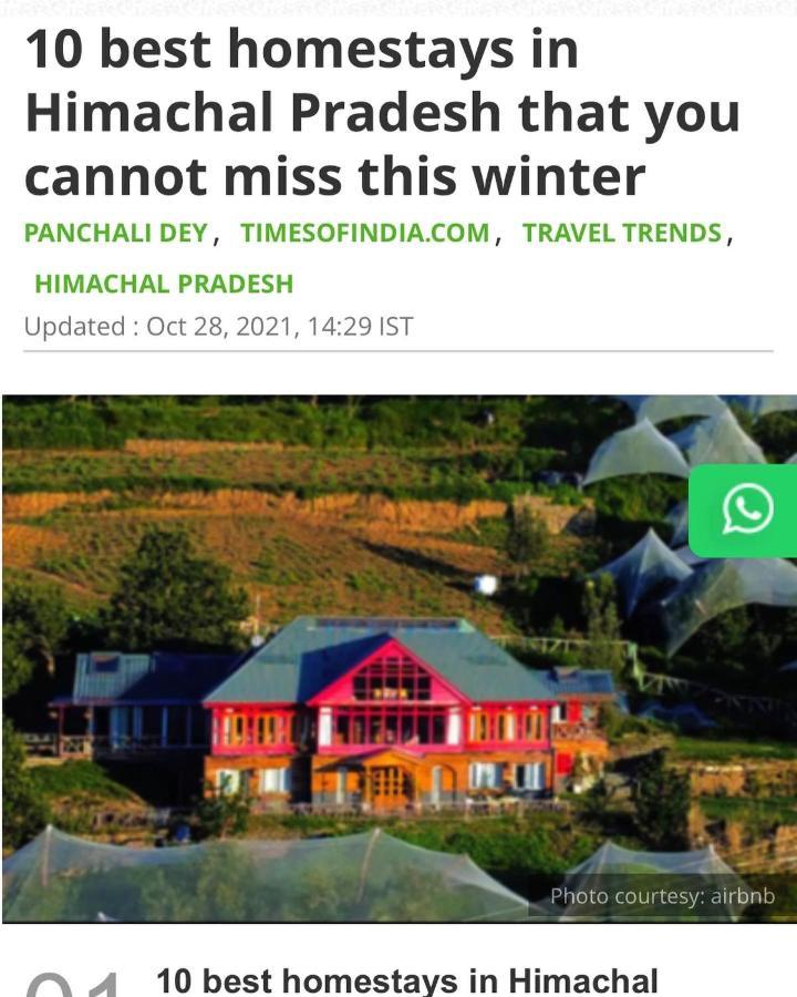 Meena Bagh Ratnari- An Apple Orchard Bungalow Bagi Buitenkant foto